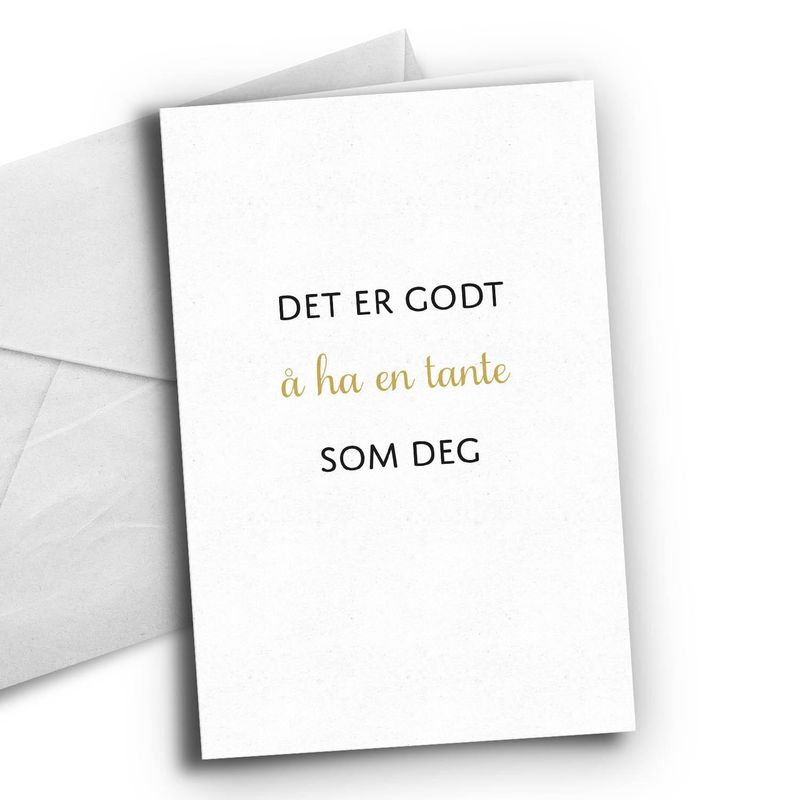 Tante som deg