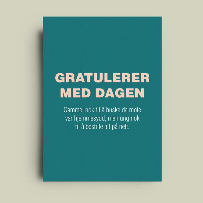 Hovedbilde Hjemmesydd mote- enkelt kort