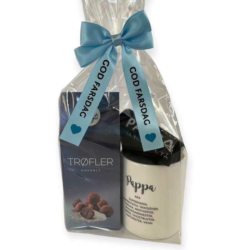 Pappa aka med sjokoladetrøfler