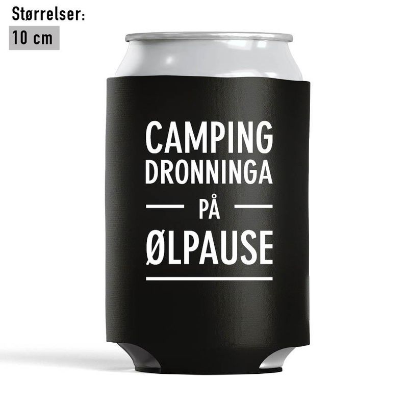Camping dronninga på ølpause