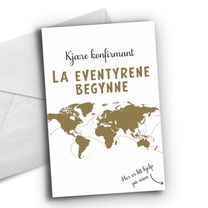 Hovedbilde Eventyreren med gullfolie