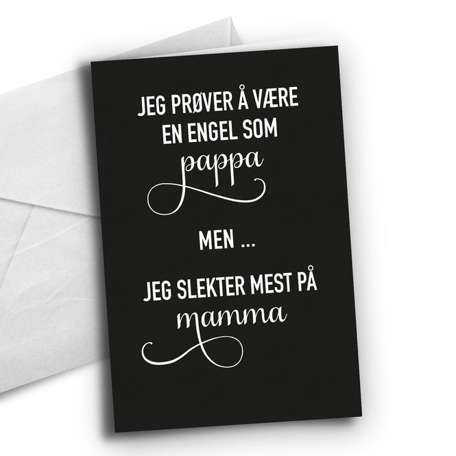 Hovedbilde Kort: Engel-som-pappa