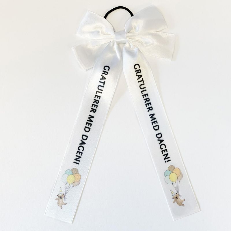 Gratulerer med dagen gavesløyfe