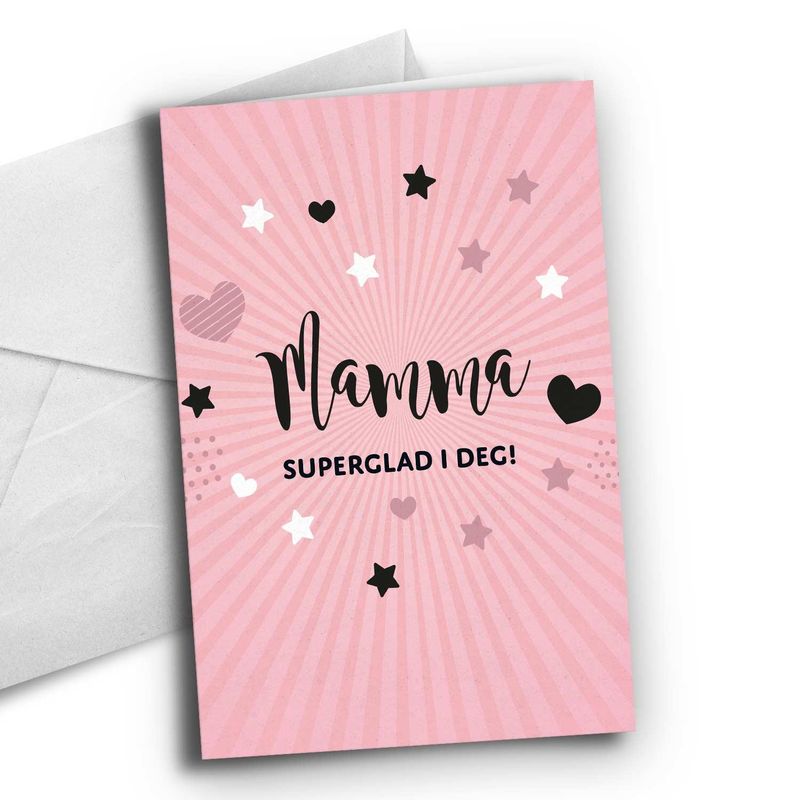 Mamma - superglad i deg