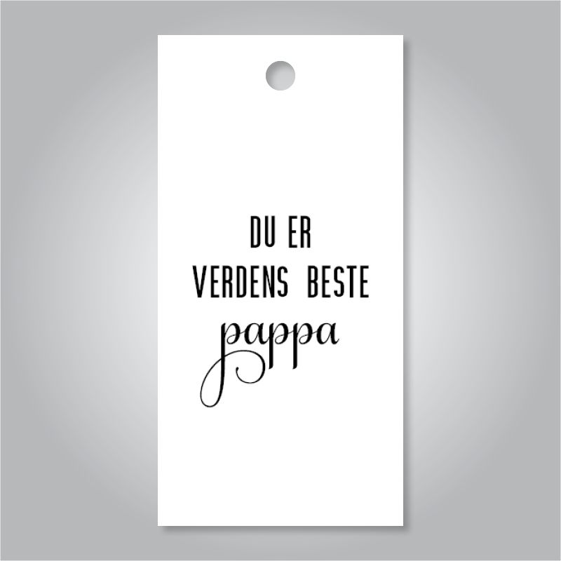 Du er verdens beste pappa 