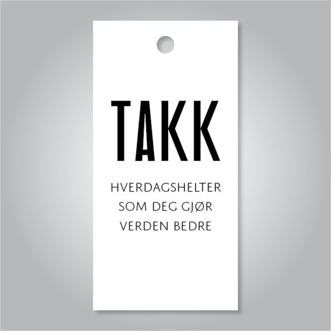 Hovedbilde Takk hverdagshelter som deg