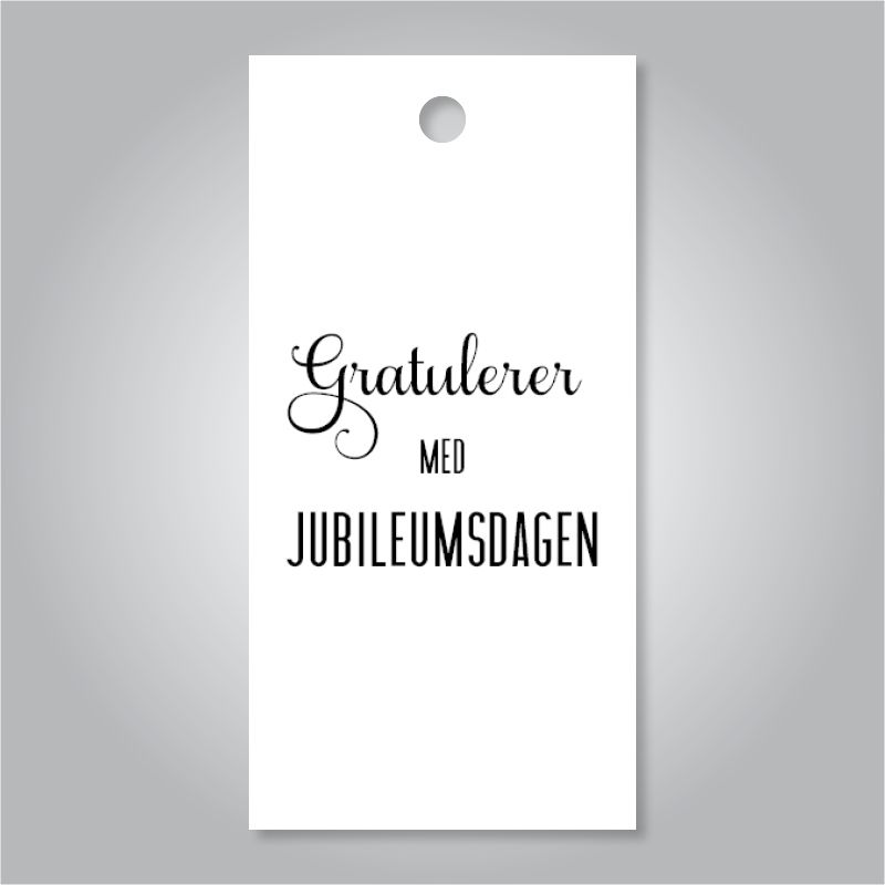 Gratulerer med jubileumsdagen