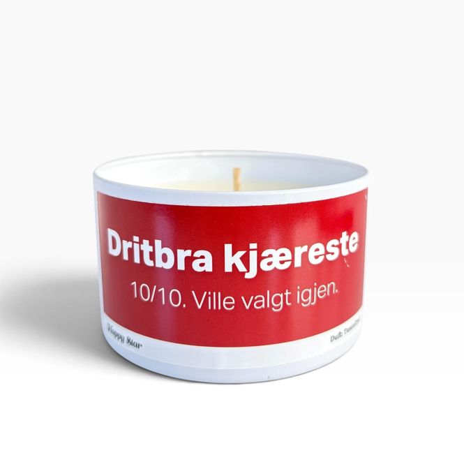 Hovedbilde Duftlys Dritbra Kjæreste