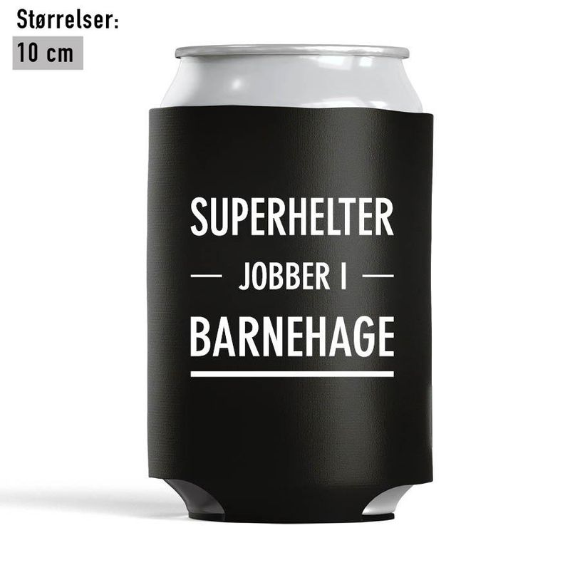 Superhelter jobber i barnehage
