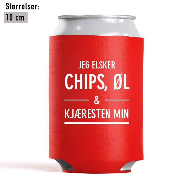 Chips, øl og kjæresten