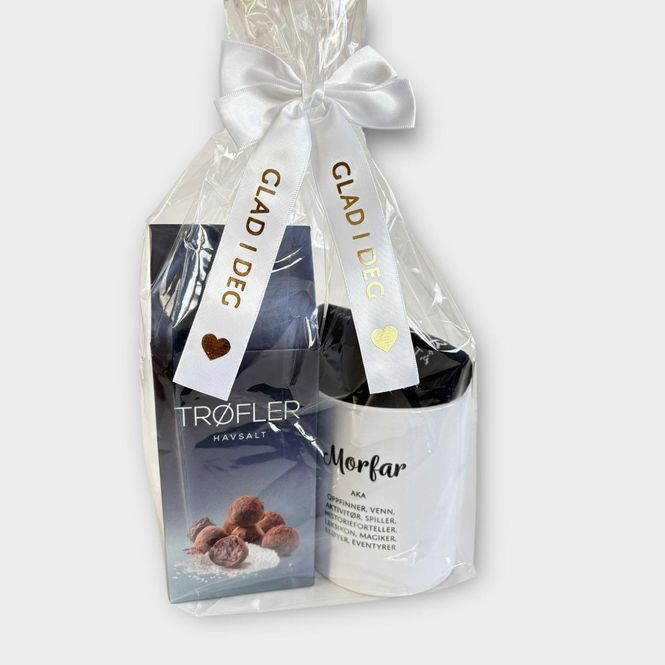 Hovedbilde Morfar aka med sjokoladetrøfler