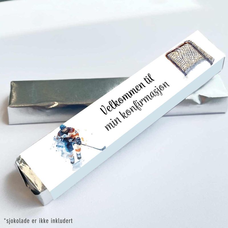Kinder omslag: Konfirmasjon Ishockey