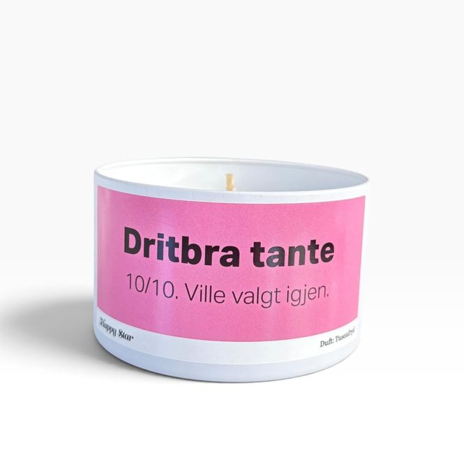 Hovedbilde Duftlys Dritbra tante