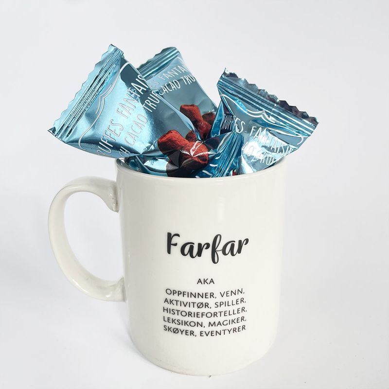 Farfar med havsalttrøfler