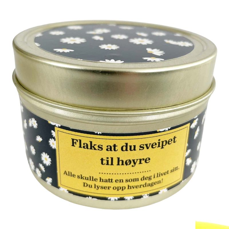 Duftlys - Flaks at du sveipet høyre