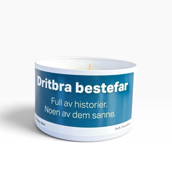 Hovedbilde Duftlys Dritbra bestefar