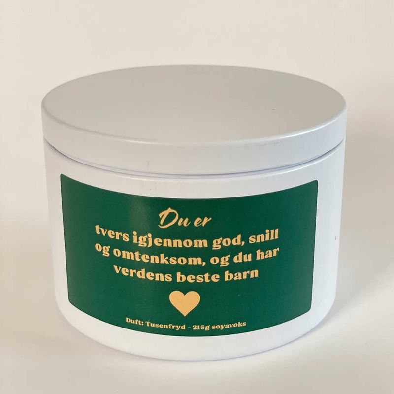 Duftlys - Verdens beste barn