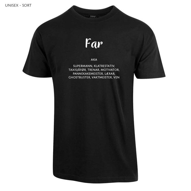 Hovedbilde Nynorsk: Far aka t-skjorte